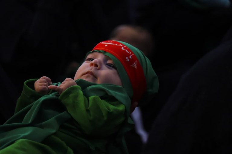تصاویر | مراسم سوگواره شیرخوارگان حسینی در حرم مطهر حضرت شاهچراغ علیه‌السلام