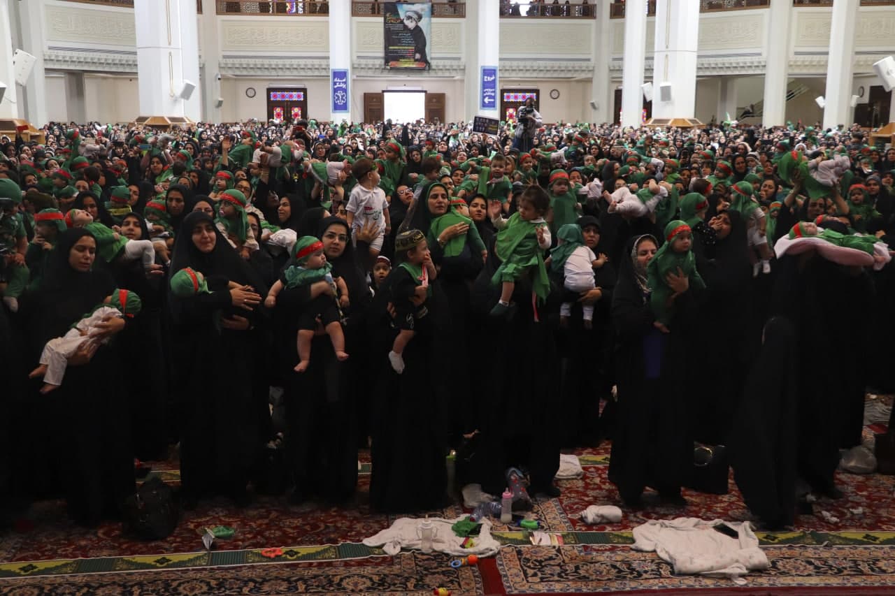 photo 2025 06 27 11 45 38 - تصاویر | مراسم سوگواره شیرخوارگان حسینی در حرم مطهر حضرت شاهچراغ علیه‌السلام
