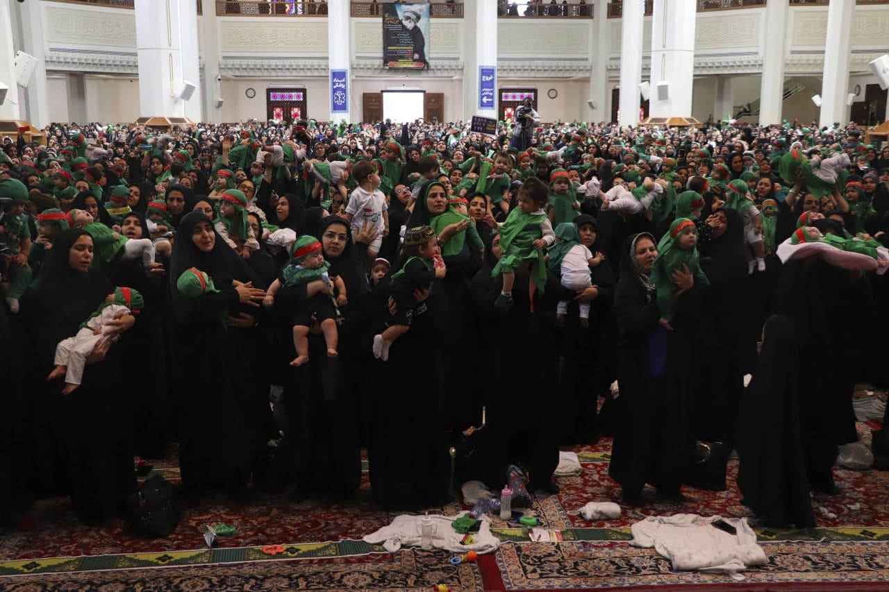 photo 2025 06 27 11 45 39 - تصاویر | مراسم سوگواره شیرخوارگان حسینی در حرم مطهر حضرت شاهچراغ علیه‌السلام