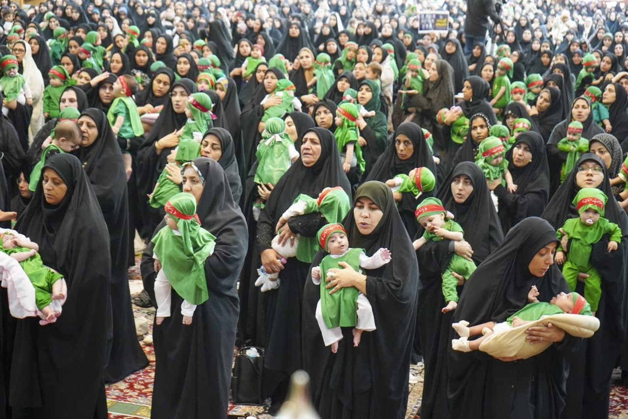 photo 2025 06 27 11 46 20 - تصاویر | مراسم سوگواره شیرخوارگان حسینی در حرم مطهر حضرت شاهچراغ علیه‌السلام