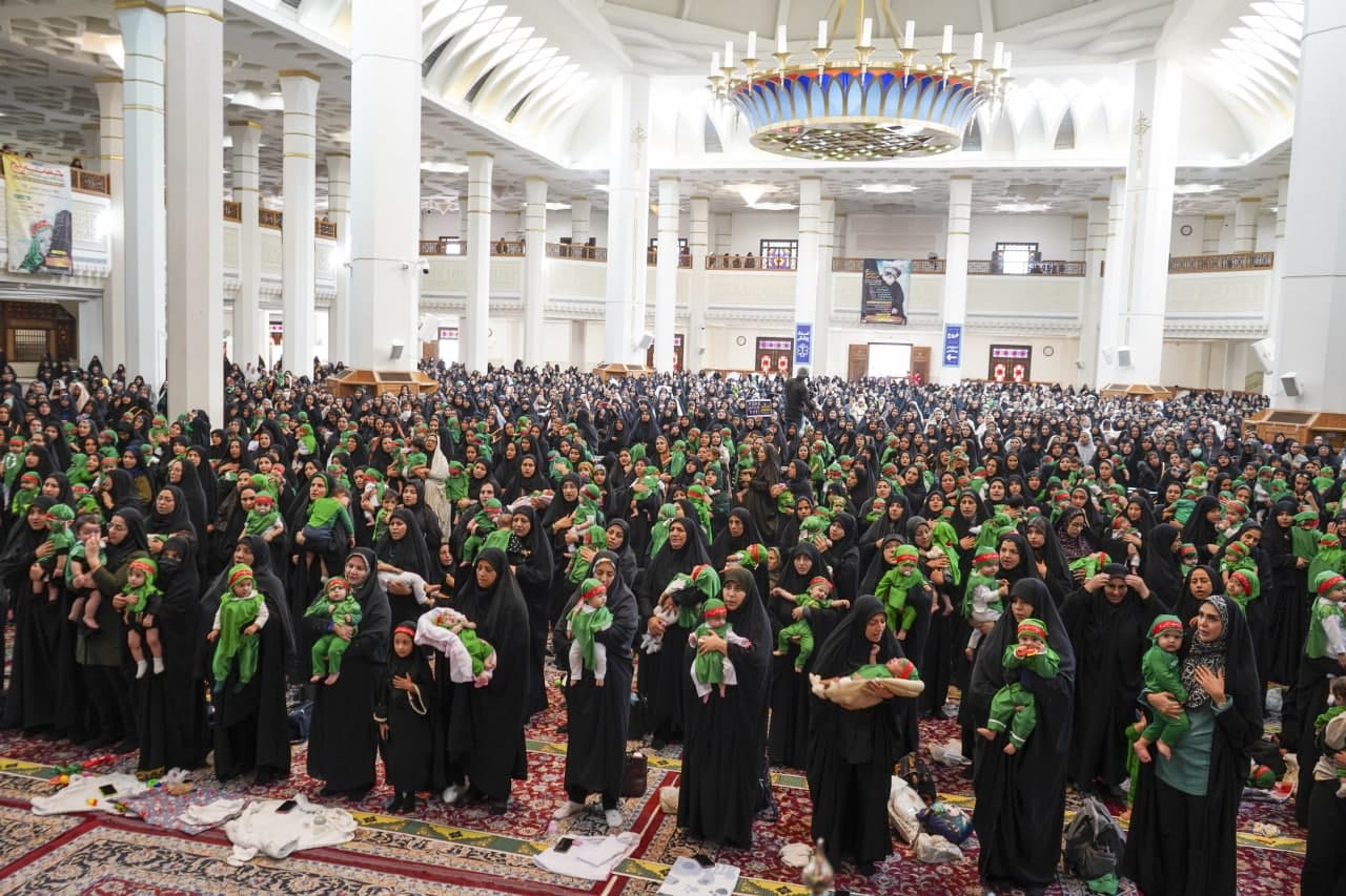 photo 2025 06 27 11 46 22 - تصاویر | مراسم سوگواره شیرخوارگان حسینی در حرم مطهر حضرت شاهچراغ علیه‌السلام