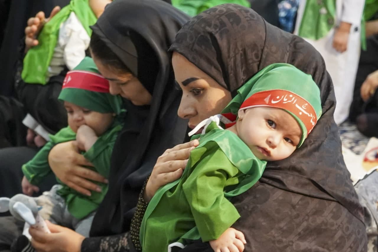photo 2025 06 27 11 46 29 - تصاویر | مراسم سوگواره شیرخوارگان حسینی در حرم مطهر حضرت شاهچراغ علیه‌السلام