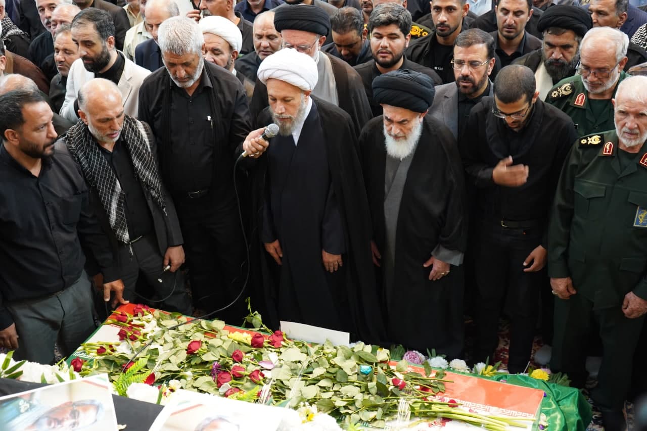 photo 2025 07 20 10 26 20 2 - وداع باشکوه با پیکر شهید والامقام سرلشکر پاسدار غلامحسین غیب‌پرور در جوار حضرت شاهچراغ علیه‌السلام