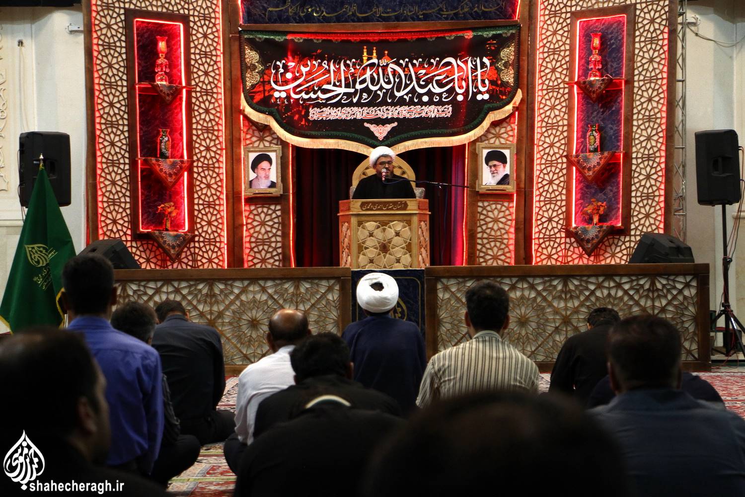 ShabeArbaein 4 - تصاویر | مراسم عزاداری شب اربعین حسینی در حرم مطهر حضرت شاهچراغ علیه‌السلام