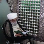 زیارت مرجع عالیقدر حضرت آیت الله العظمی کریمی جهرمی از حرم مطهر حضرت شاهچراغ علیه السلام