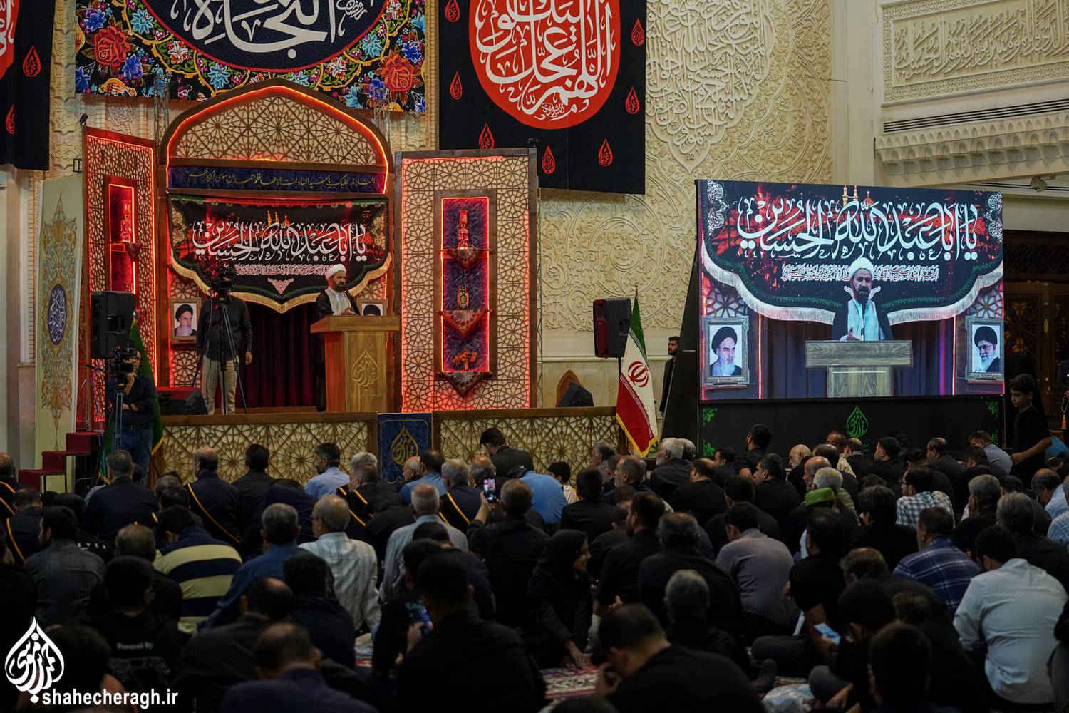 pic230042Arbaein 4 - مراسم عزاداری شام اربعین حسینی در حرم مطهر حضرت شاهچراغ علیه السلام
