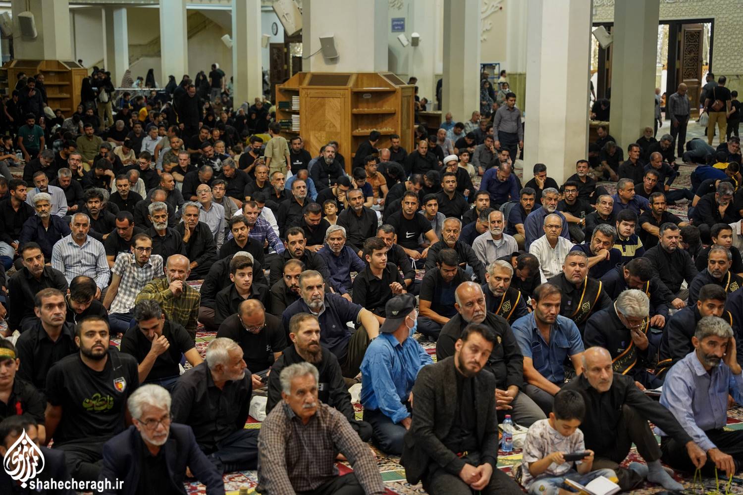 pic230045Arbaein 7 - مراسم عزاداری شام اربعین حسینی در حرم مطهر حضرت شاهچراغ علیه السلام