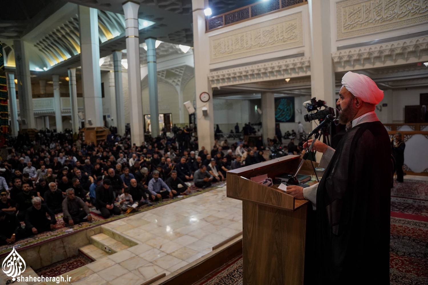 pic230046Arbaein 8 - مراسم عزاداری شام اربعین حسینی در حرم مطهر حضرت شاهچراغ علیه السلام