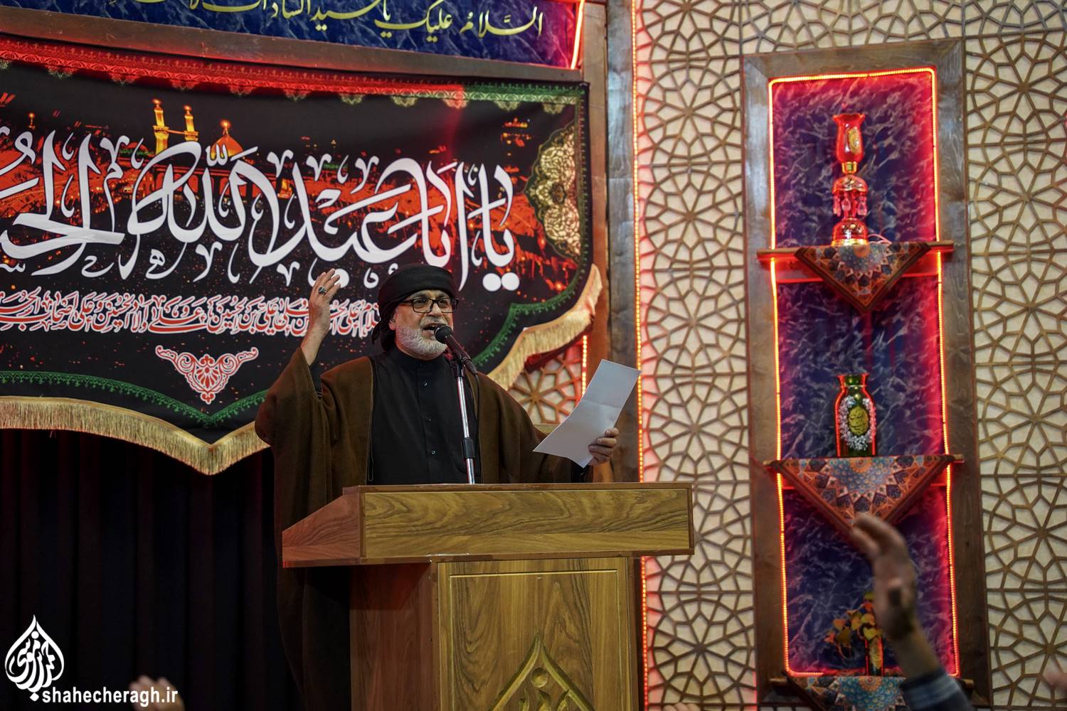 pic230048Arbaein 10 - مراسم عزاداری شام اربعین حسینی در حرم مطهر حضرت شاهچراغ علیه السلام