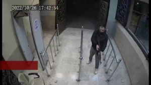 حمله تروریستی به حرم حضرت شاهچراغ(ع) / تصاویر دوربین مداربسته