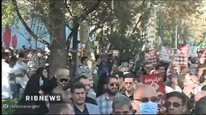 تشییع شهدای حمله تروریستی حرم مطهرشاهچراغ(ع)