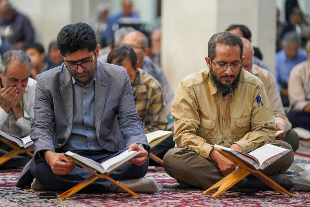 FAE00939 1024x683 - پانزدهمین محفل انس با قرآن کریم «بُشری» در حرم مطهر شاهچراغ(ع) برگزار شد