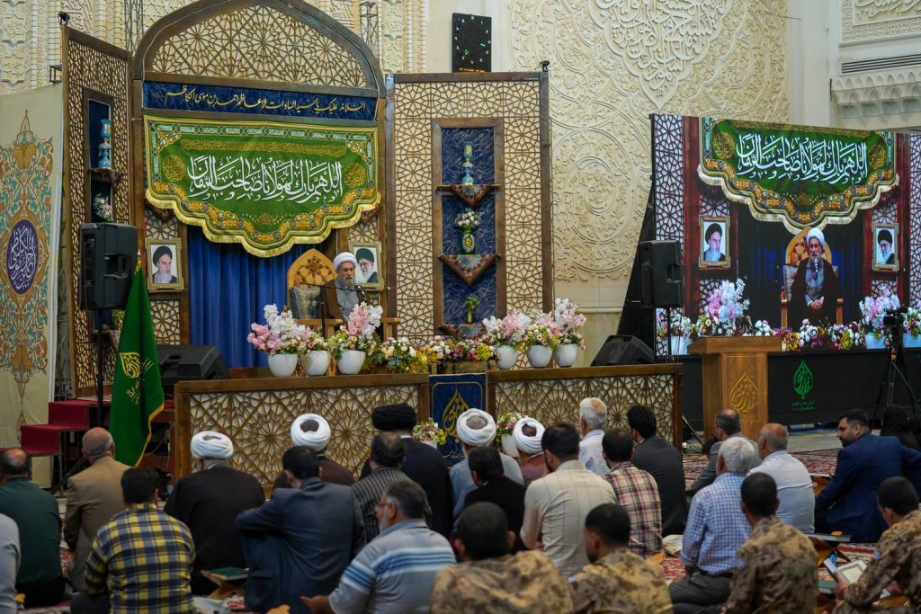 FAE01402 1024x683 - پانزدهمین محفل انس با قرآن کریم «بُشری» در حرم مطهر شاهچراغ(ع) برگزار شد