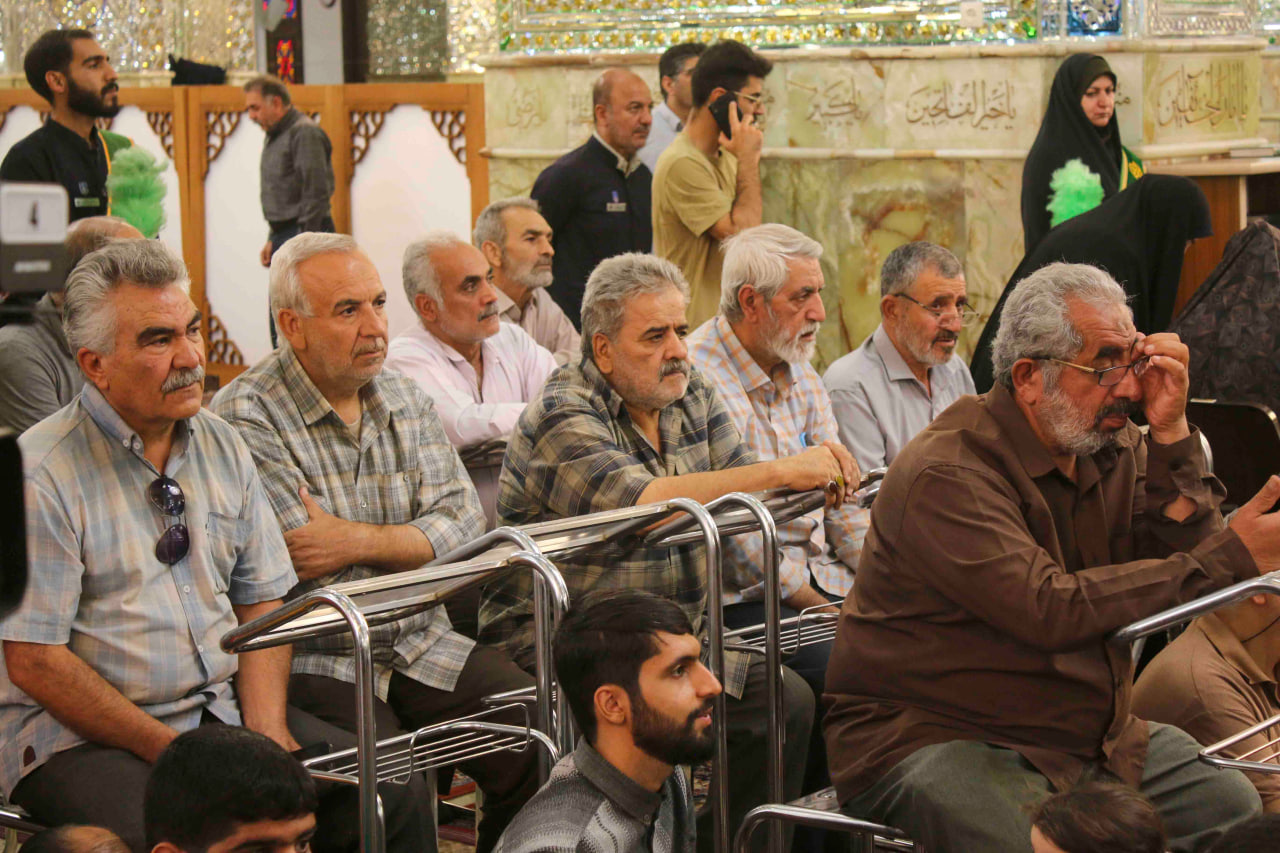 photo 2025 10 15 14 51 30 3 - ویژه‌برنامه «سمت خدا» در حرم مطهر حضرت شاهچراغ(ع) به‌مناسبت چهارمین رویداد ملی ایران جان، فارس ایران