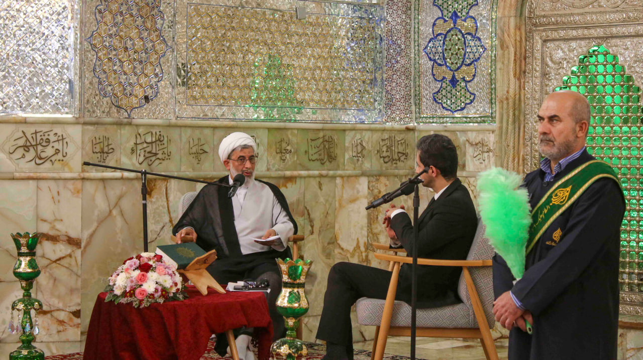 photo 2025 10 15 14 51 34 2 - ویژه‌برنامه «سمت خدا» در حرم مطهر حضرت شاهچراغ(ع) به‌مناسبت چهارمین رویداد ملی ایران جان، فارس ایران