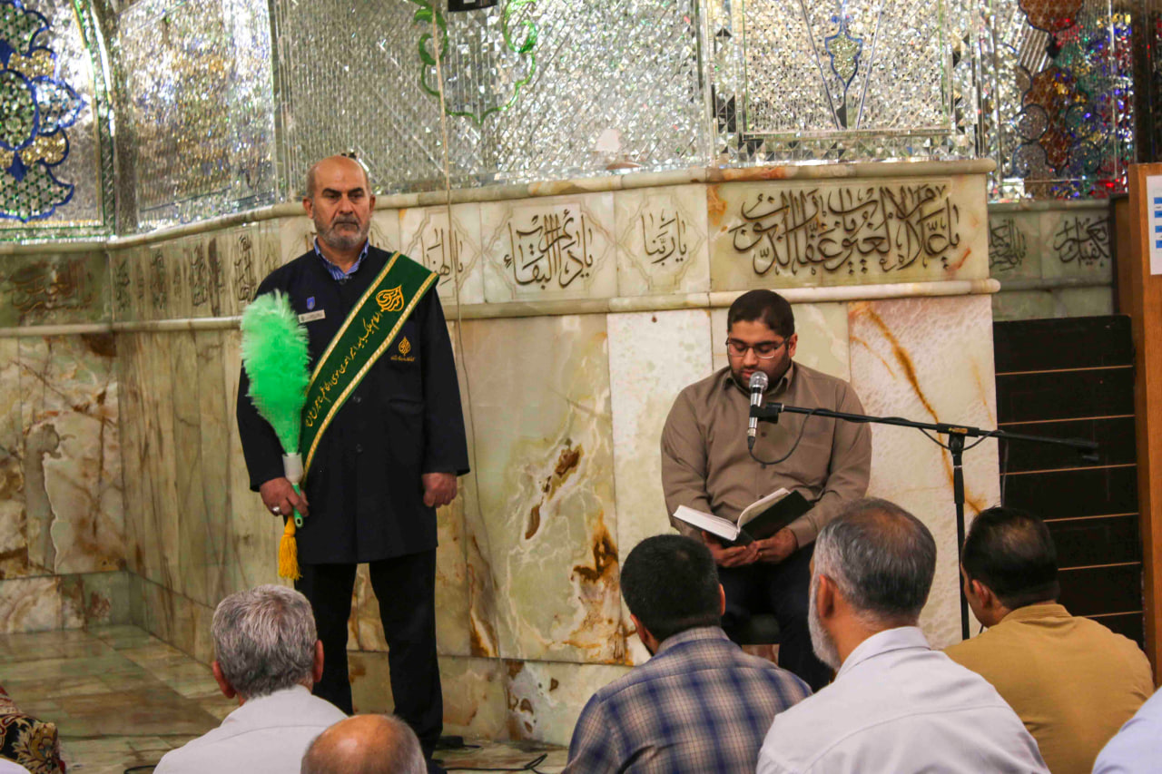 photo 2025 10 15 14 51 37 - ویژه‌برنامه «سمت خدا» در حرم مطهر حضرت شاهچراغ(ع) به‌مناسبت چهارمین رویداد ملی ایران جان، فارس ایران