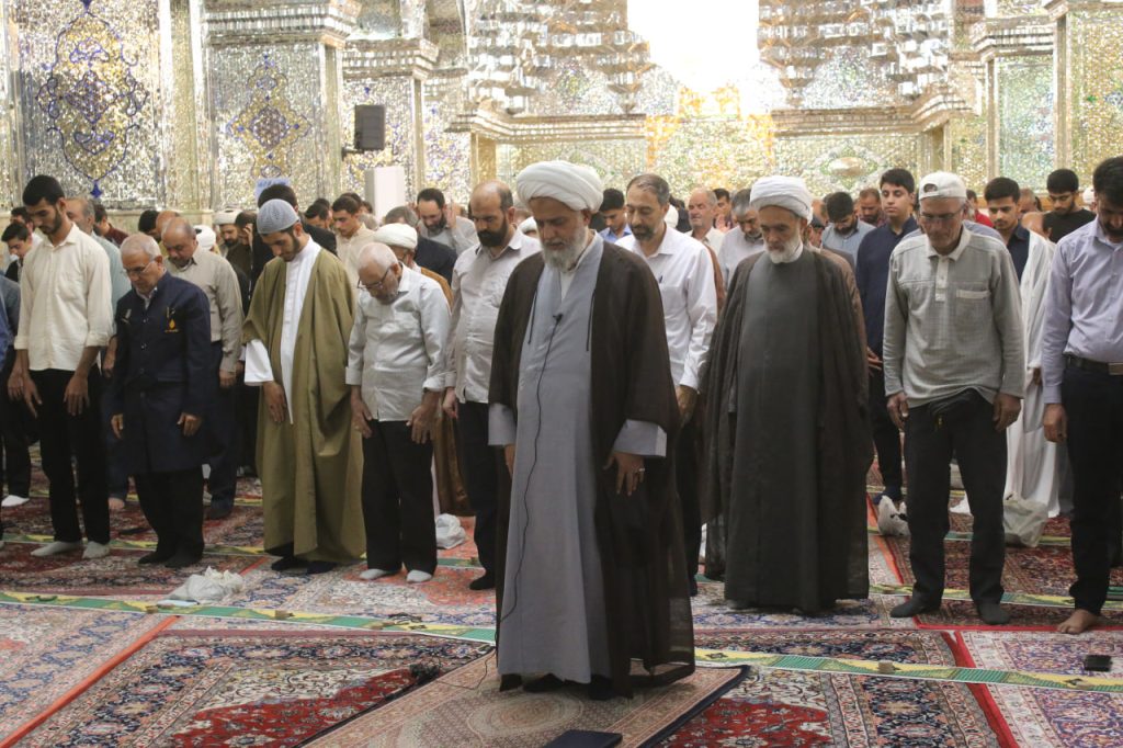 photo 2025 10 21 13 51 07 2 1024x682 - طرح «در مکتب امین ولایت» | طلاب مدرسه علمیه منصوریه در حرم مطهر حضرت شاهچراغ علیه‌السلام