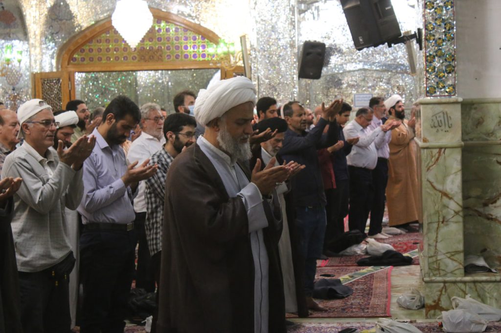 photo 2025 10 21 13 51 10 1024x682 - طرح «در مکتب امین ولایت» | طلاب مدرسه علمیه منصوریه در حرم مطهر حضرت شاهچراغ علیه‌السلام