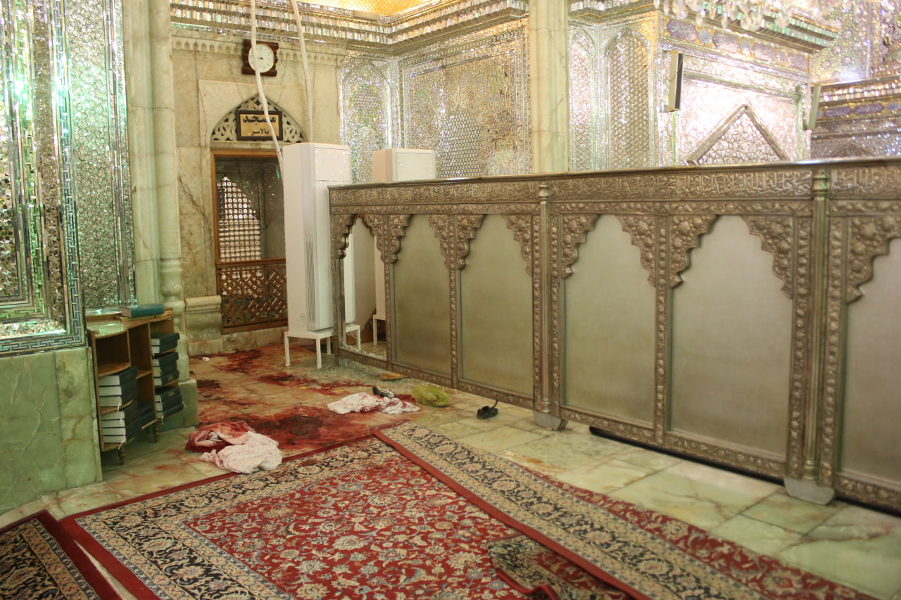 تصاویر / حمله تروریستی 4 آبان 1401 به حرم مطهر حضرت شاهچراغ علیه السلام