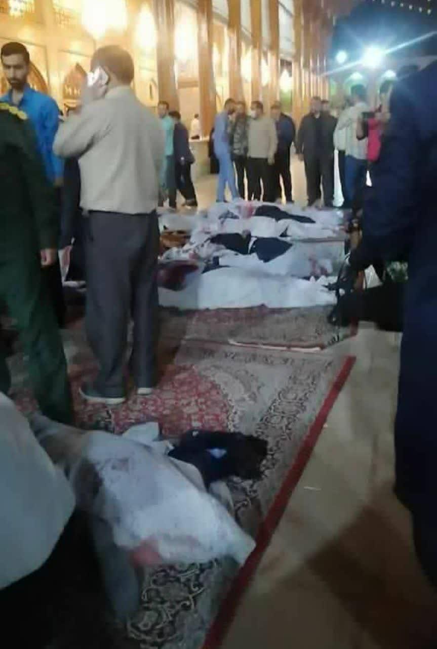 تصاویر / حمله تروریستی 4 آبان 1401 به حرم مطهر حضرت شاهچراغ علیه السلام