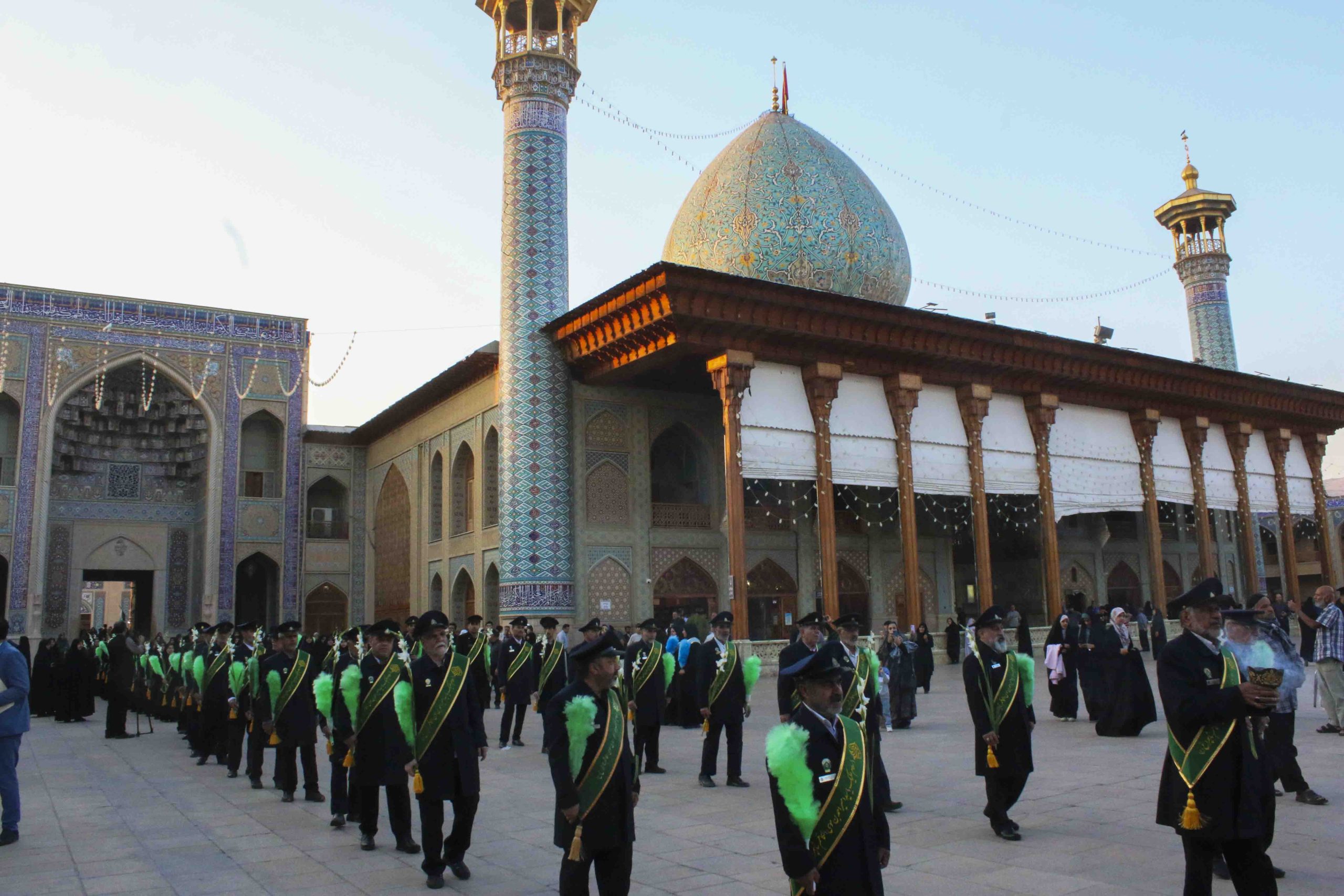 shohada 8 3 scaled - مراسم گلباران قبور مطهر شهدای آستان مقدس حضرت احمدبن موسی‌الکاظم(ع)