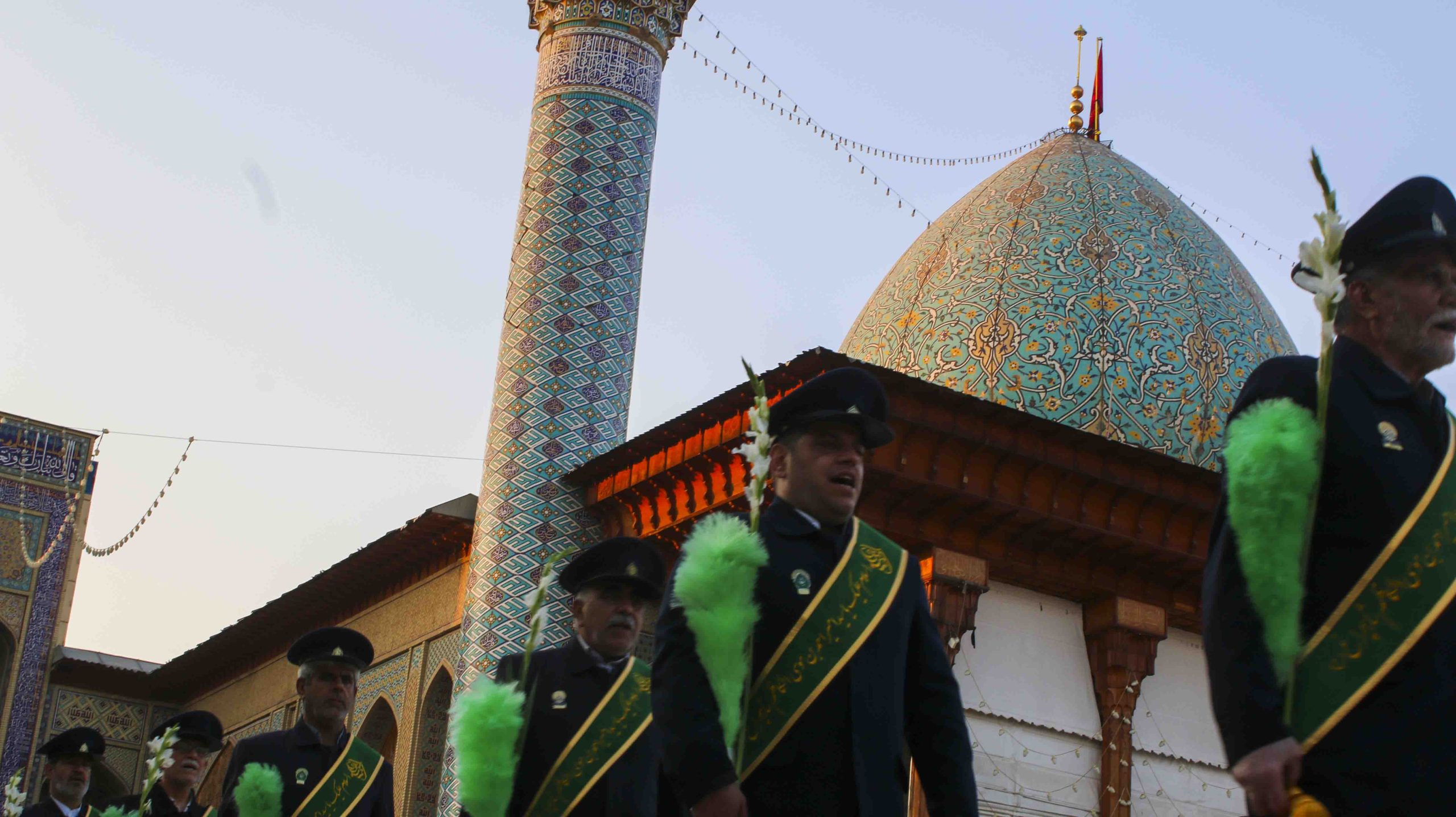 shohada 9 1 scaled - مراسم گلباران قبور مطهر شهدای آستان مقدس حضرت احمدبن موسی‌الکاظم(ع)
