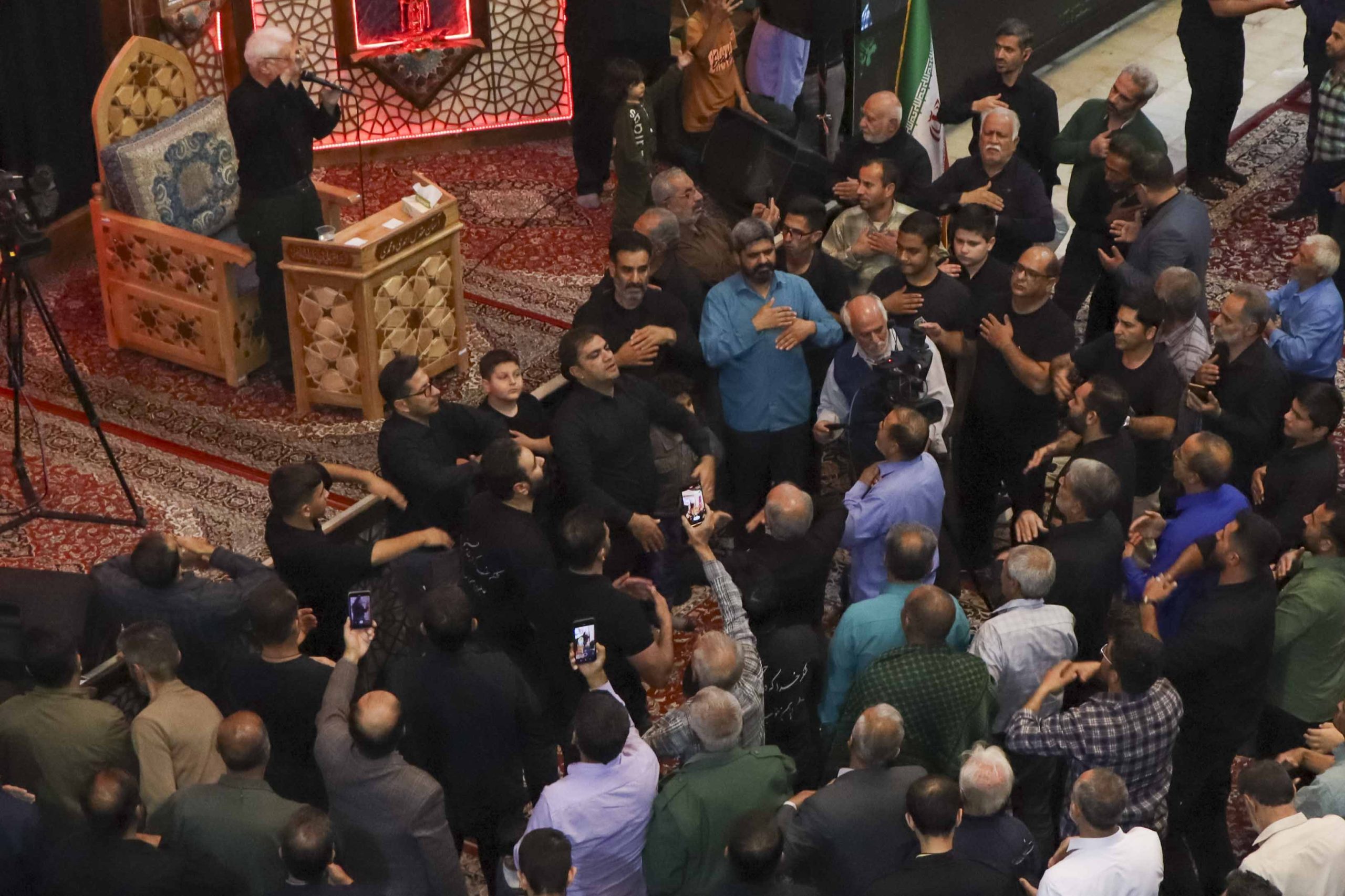 فاطمیه  14 scaled - دومین شب از مراسم سوگواری شهادت حضرت زهرا سلام الله علیها در حرم مطهر حضرت شاهچراغ علیه السلام