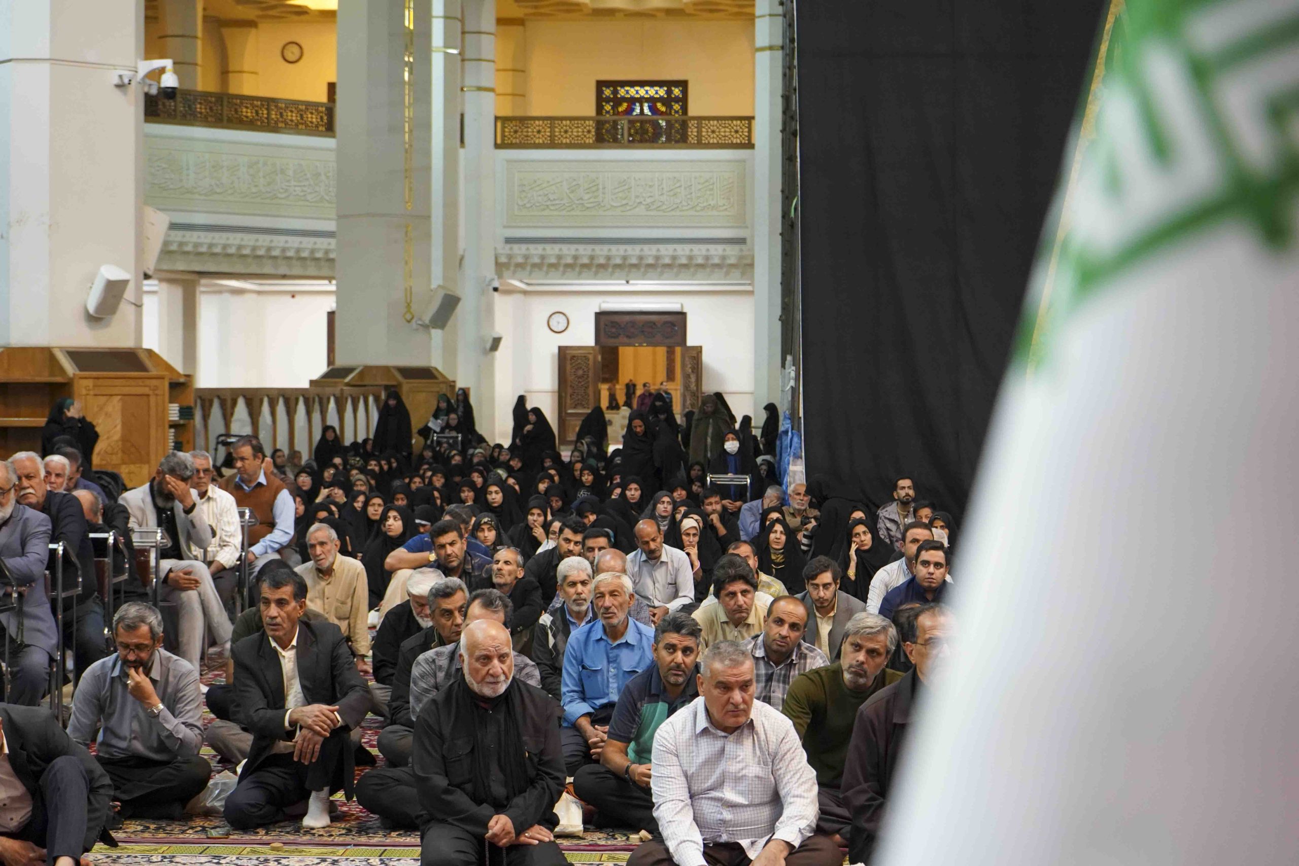 فاطمیه 3 scaled - دومین شب از مراسم سوگواری شهادت حضرت زهرا سلام الله علیها در حرم مطهر حضرت شاهچراغ علیه السلام