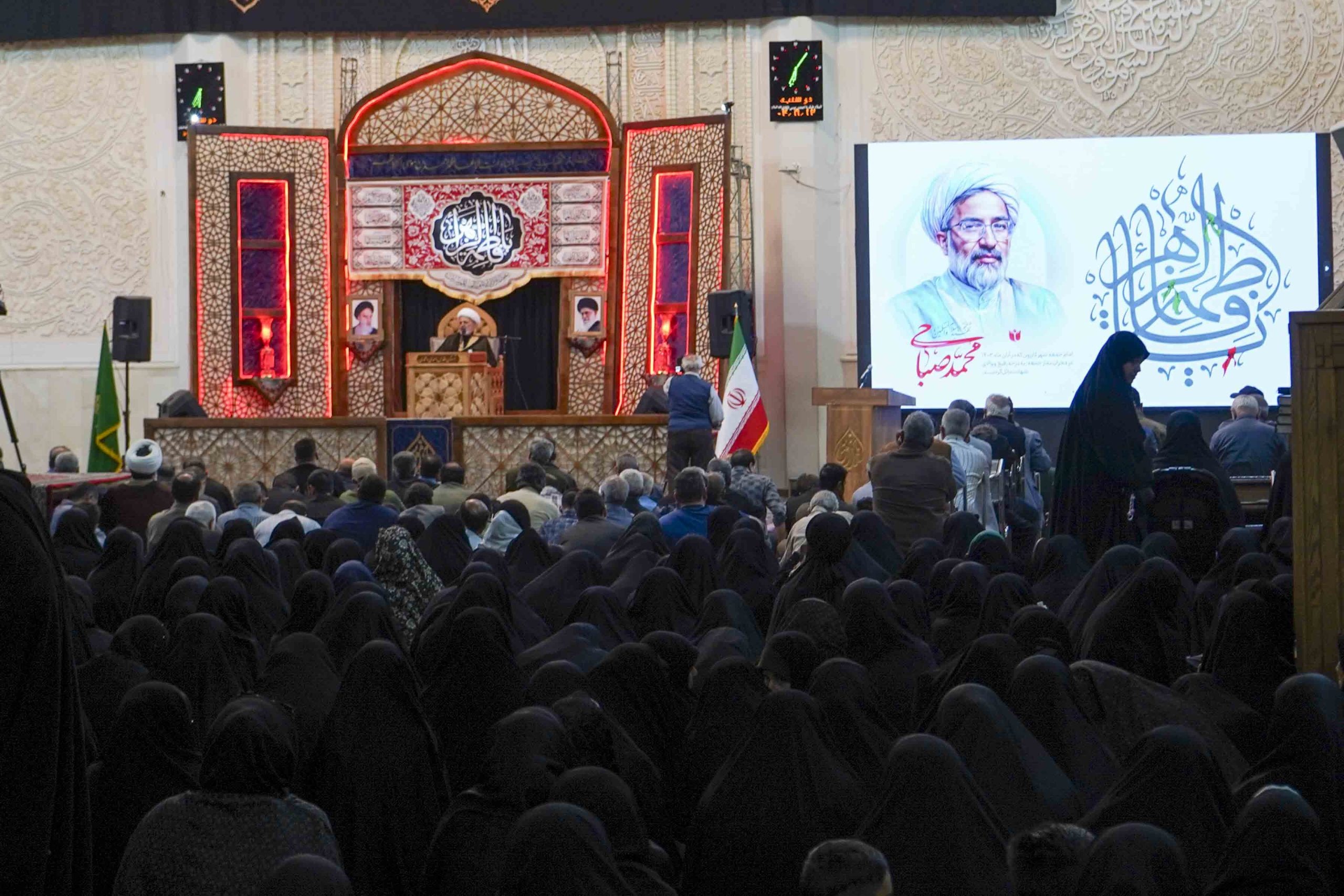 فاطمیه 4 scaled - دومین شب از مراسم سوگواری شهادت حضرت زهرا سلام الله علیها در حرم مطهر حضرت شاهچراغ علیه السلام