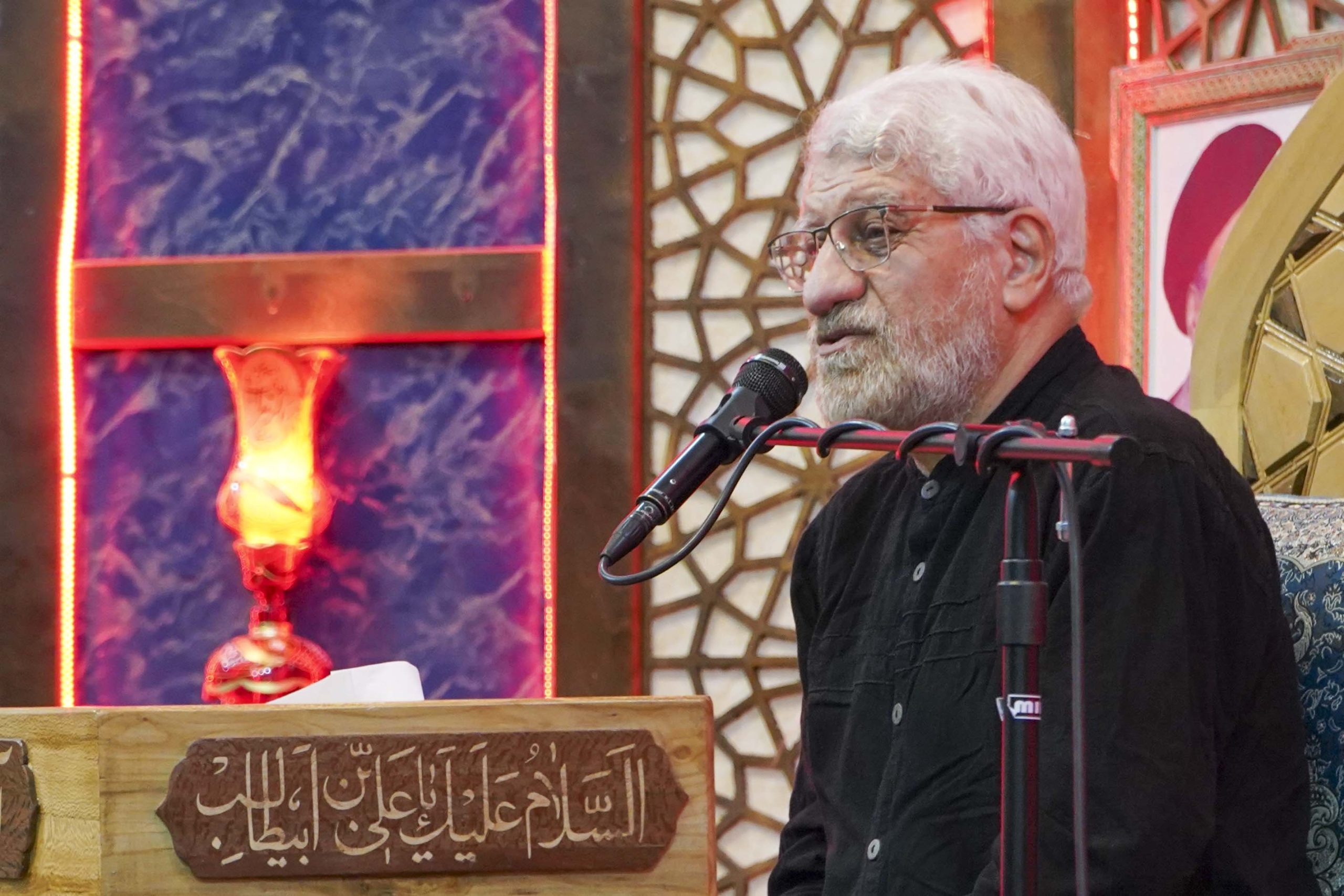 فاطمیه 7 scaled - دومین شب از مراسم سوگواری شهادت حضرت زهرا سلام الله علیها در حرم مطهر حضرت شاهچراغ علیه السلام