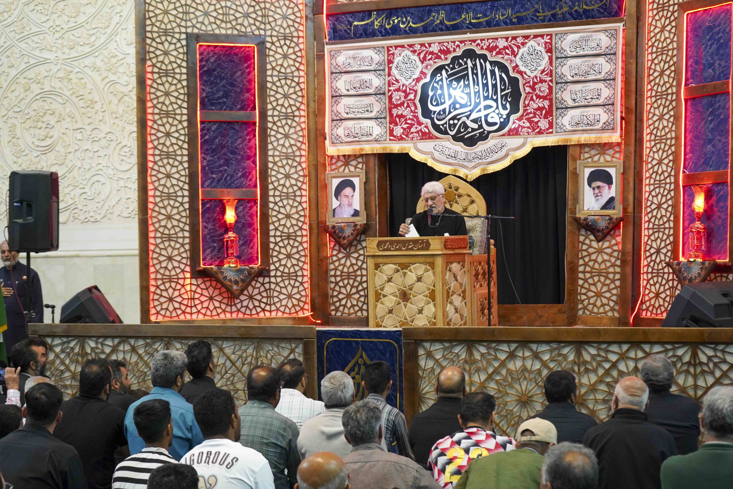 فاطمیه 9 scaled - دومین شب از مراسم سوگواری شهادت حضرت زهرا سلام الله علیها در حرم مطهر حضرت شاهچراغ علیه السلام