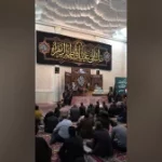 مراسم شب شهادت حضرت زهرا (س) در حرم مطهر حضرت شاهچراغ (ع)