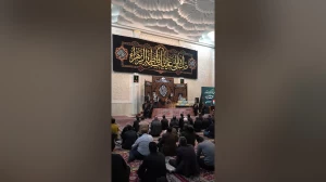 مراسم شب شهادت حضرت زهرا (س) در حرم مطهر حضرت شاهچراغ (ع)