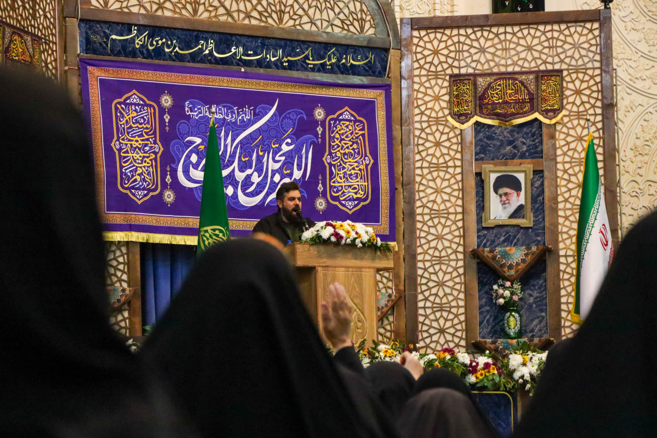 photo 2026 02 08 07 20 46 - تصاویر / میثاق انقلابی ؛ دومین آیین و اجتماع بزرگ بانوان مدافع ولایت در حرم مطهر حضرت شاهچراغ علیه السلام