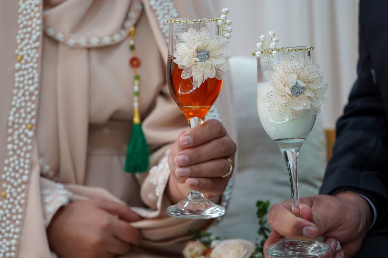 photo 2026 02 10 02 15 22 2 - تصاویر / برگزاری مراسم عقد ازدواج جمعی از جوانان در حرم مطهر، به&zwnj;مناسبت نیمه شعبان