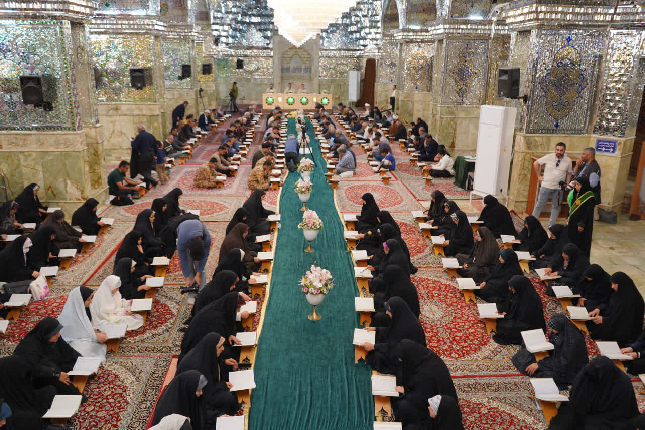 محفل جزءخوانی قرآن کریم در حرم مطهر حضرت شاهچراغ علیه السلام در اولین روز ماه مبارک رمضان photo 2026 02 19 02 34 57 - محفل جزءخوانی قرآن کریم در حرم مطهر حضرت شاهچراغ علیه السلام در اولین روز ماه مبارک رمضان