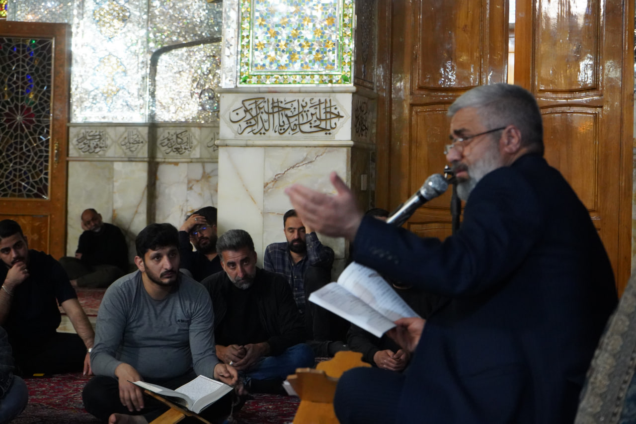 مراسم احیاء شبهای ماه مبارک رمضان در حرم مطهر شاهچراغ علیه السلام photo 2026 02 22 00 59 29 2 - مراسم احیاء شبهای ماه مبارک رمضان در حرم مطهر شاهچراغ علیه السلام