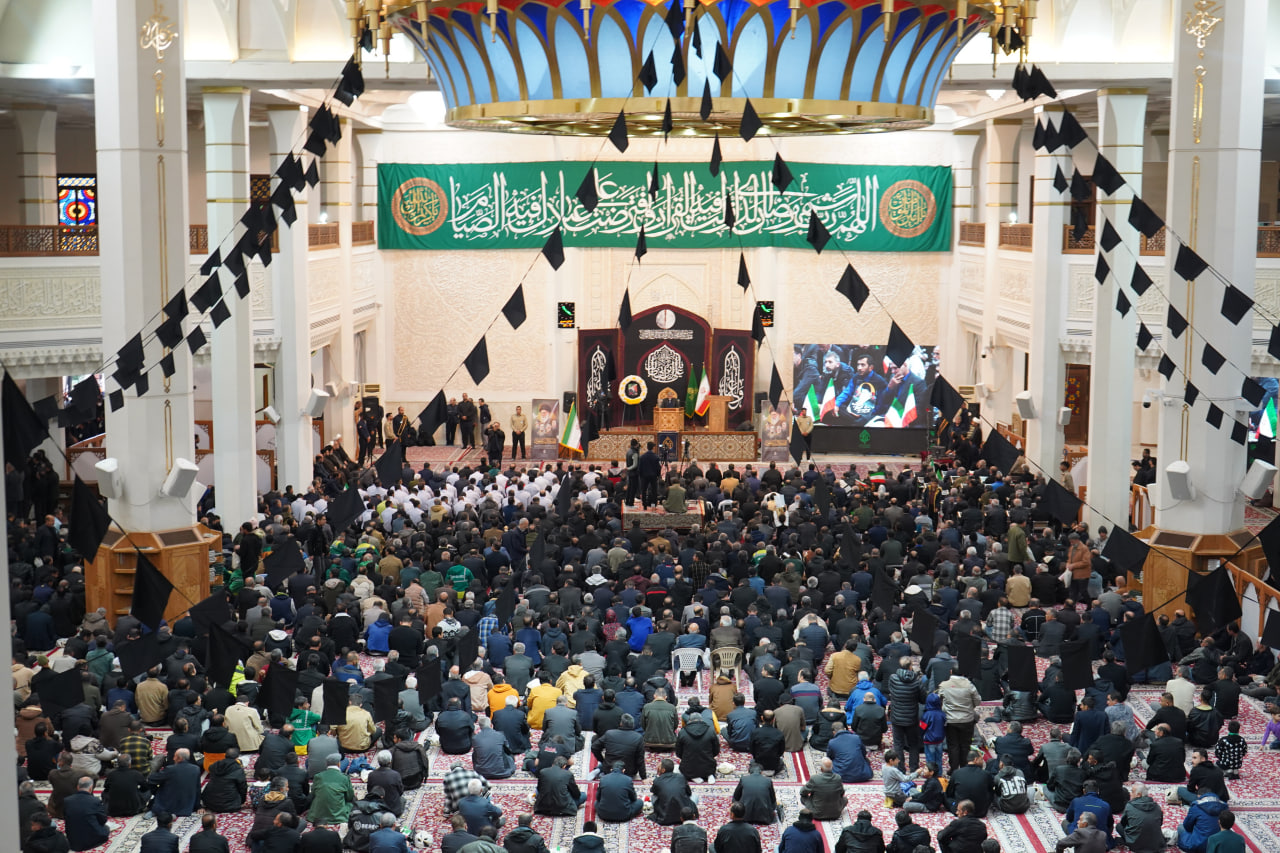 مراسم بزرگداشت رهبر و قائد عظیم الشان جهان اسلام شهید حضرت الله العظمی امام خامنه ای photo 2026 03 03 16 54 23 - مراسم بزرگداشت رهبر و قائد عظیم الشان جهان اسلام شهید حضرت الله العظمی امام خامنه ای