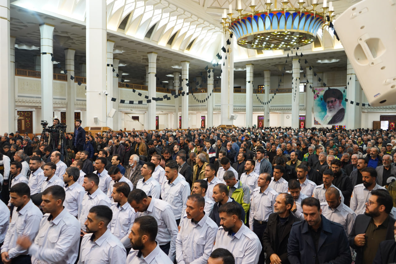 مراسم بزرگداشت رهبر و قائد عظیم الشان جهان اسلام شهید حضرت الله العظمی امام خامنه ای photo 2026 03 03 16 54 24 - مراسم بزرگداشت رهبر و قائد عظیم الشان جهان اسلام شهید حضرت الله العظمی امام خامنه ای