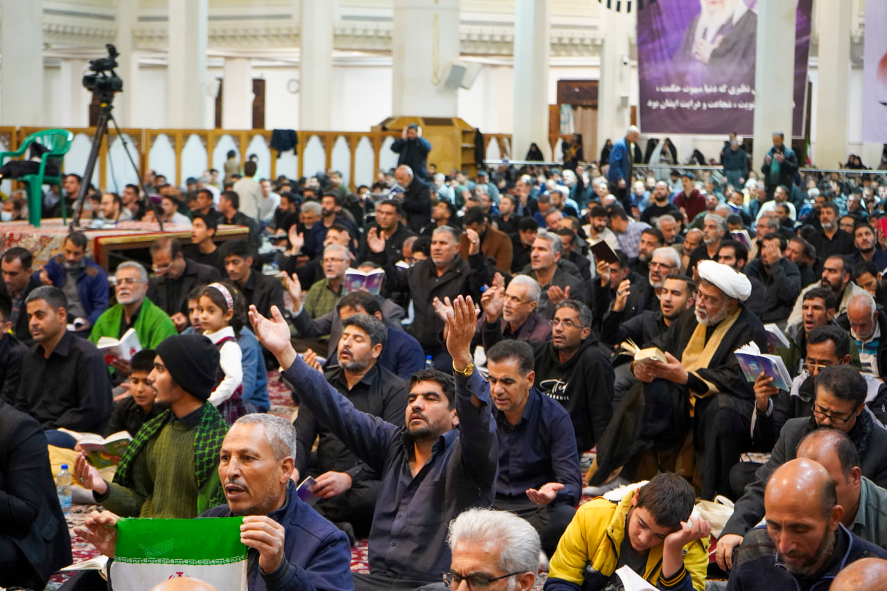 photo 2026 03 13 01 08 51 4 - طنین ندای &laquo;الغوث الغوث&raquo; در حرم مطهر حضرت شاهچراغ علیه السلام، در سومین شب قدر ماه مبارک رمضان
