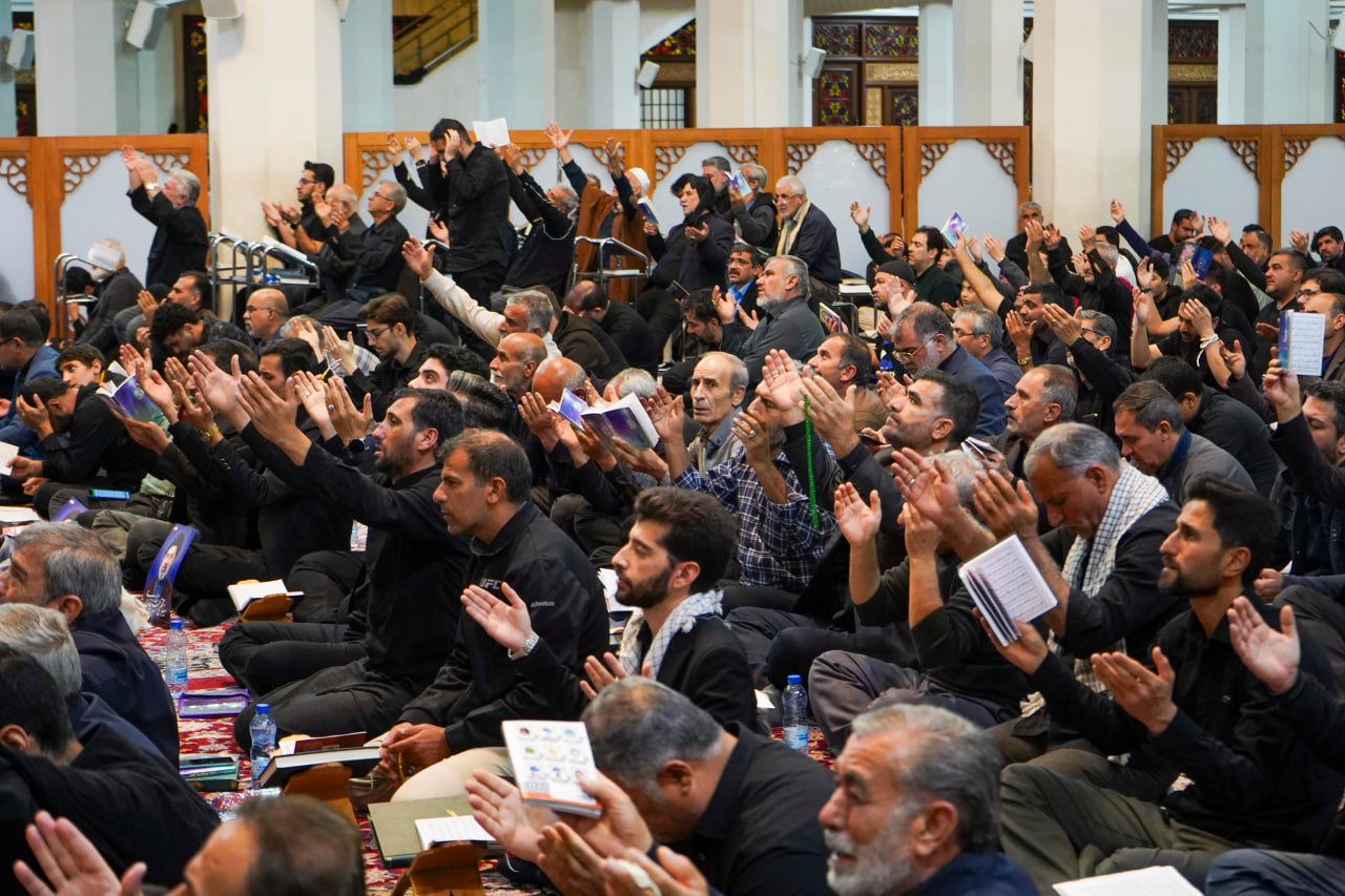 photo 2026 03 13 01 08 54 3 - طنین ندای &laquo;الغوث الغوث&raquo; در حرم مطهر حضرت شاهچراغ علیه السلام، در سومین شب قدر ماه مبارک رمضان