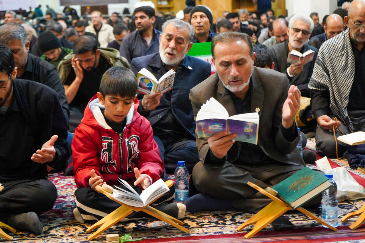 photo 2026 03 13 01 08 56 2 - طنین ندای &laquo;الغوث الغوث&raquo; در حرم مطهر حضرت شاهچراغ علیه السلام، در سومین شب قدر ماه مبارک رمضان