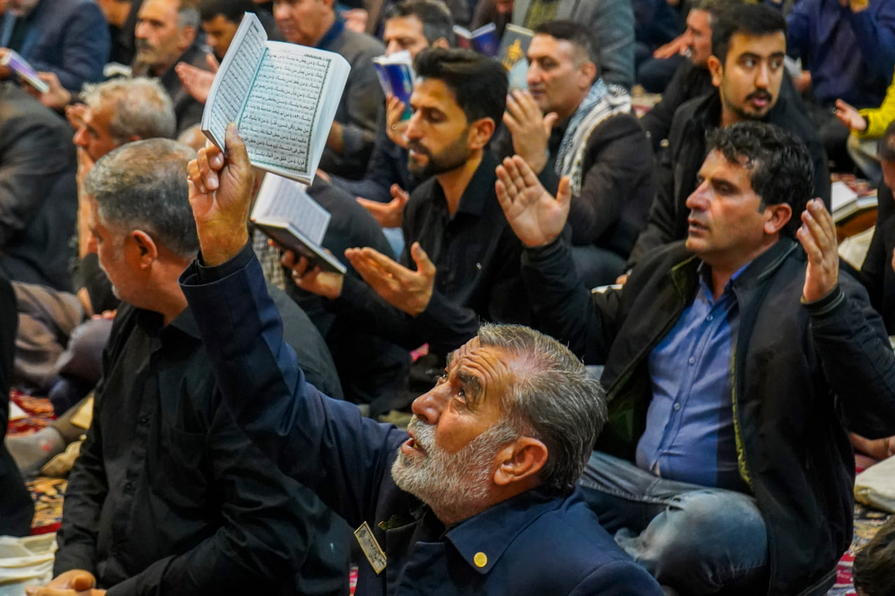 photo 2026 03 13 01 09 06 2 - طنین ندای &laquo;الغوث الغوث&raquo; در حرم مطهر حضرت شاهچراغ علیه السلام، در سومین شب قدر ماه مبارک رمضان