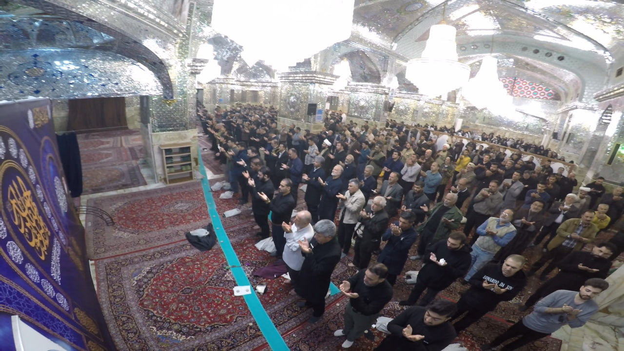 photo 2026 03 21 08 36 18 - اقامه باشکوه نماز عید فطر در حرم مطهر حضرت شاهچراغ علیه&zwnj;السلام