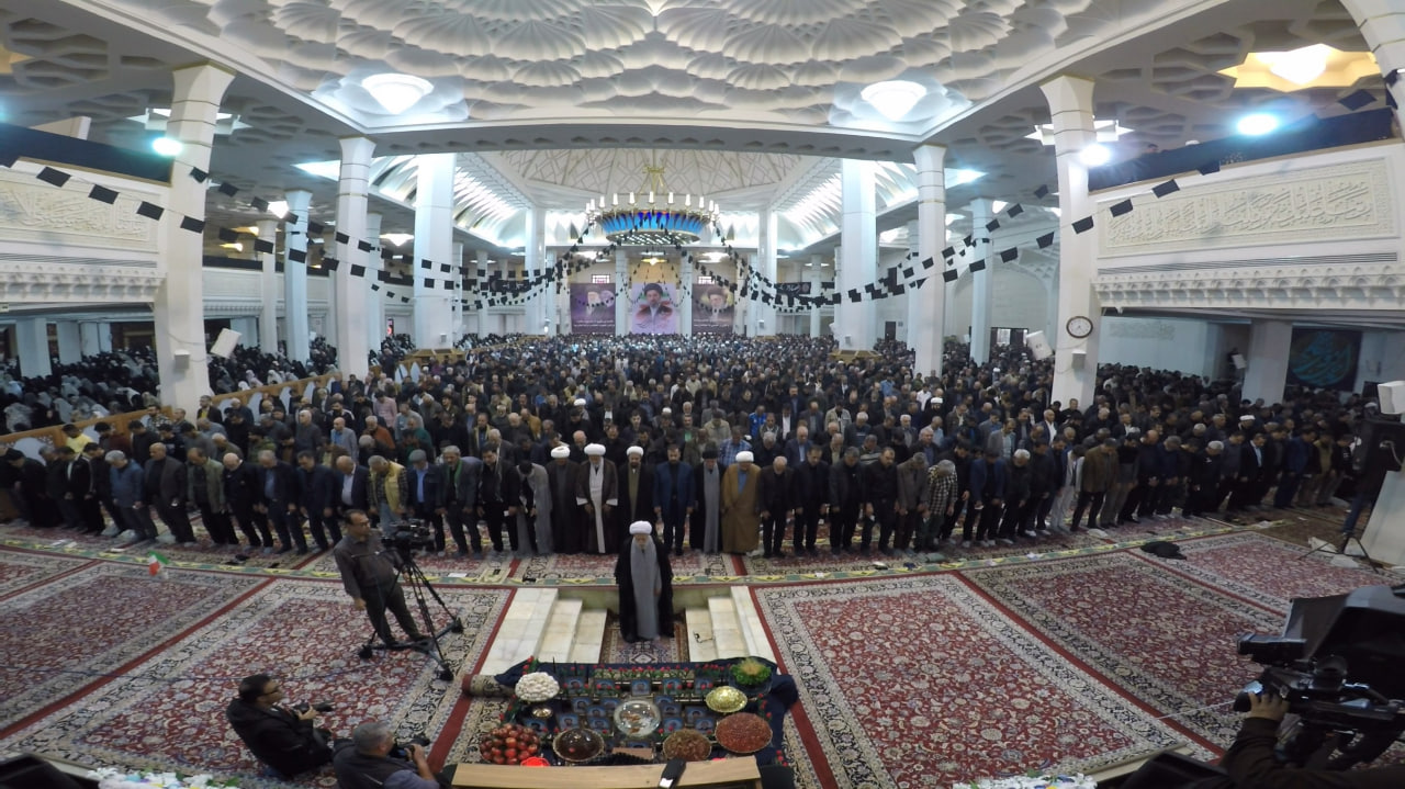 photo 2026 03 21 08 36 20 - اقامه باشکوه نماز عید فطر در حرم مطهر حضرت شاهچراغ علیه&zwnj;السلام