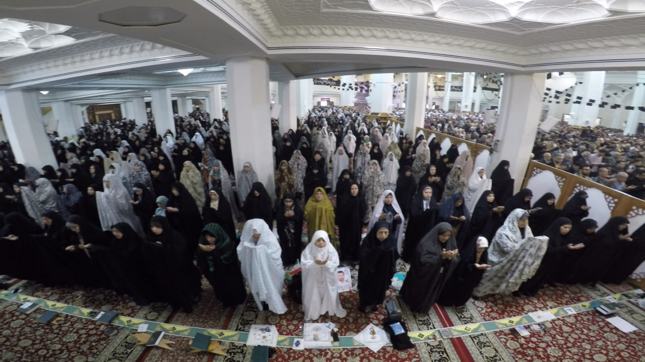 photo 2026 03 21 08 36 23 - اقامه باشکوه نماز عید فطر در حرم مطهر حضرت شاهچراغ علیه&zwnj;السلام