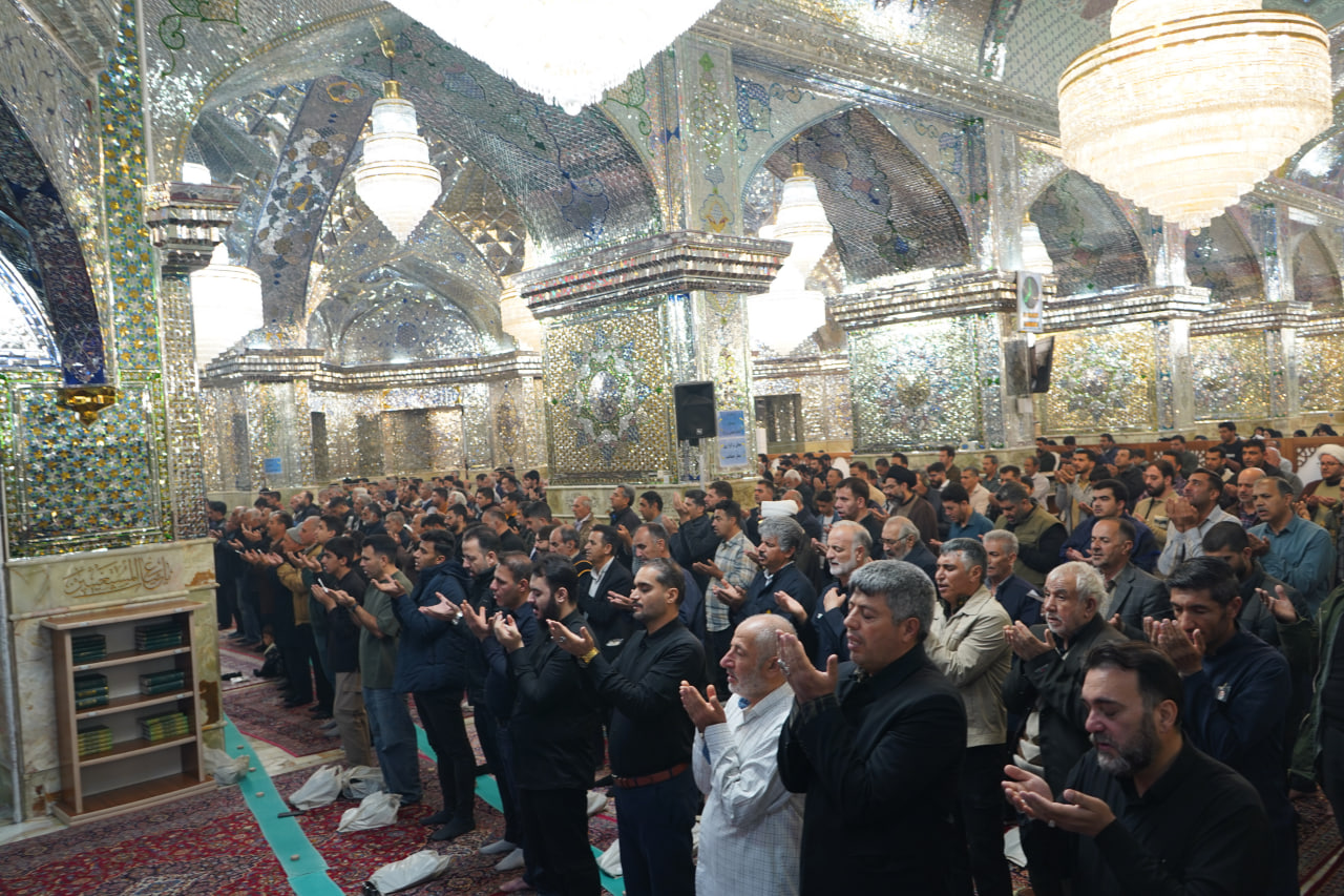 photo 2026 03 21 08 36 29 - اقامه باشکوه نماز عید فطر در حرم مطهر حضرت شاهچراغ علیه&zwnj;السلام