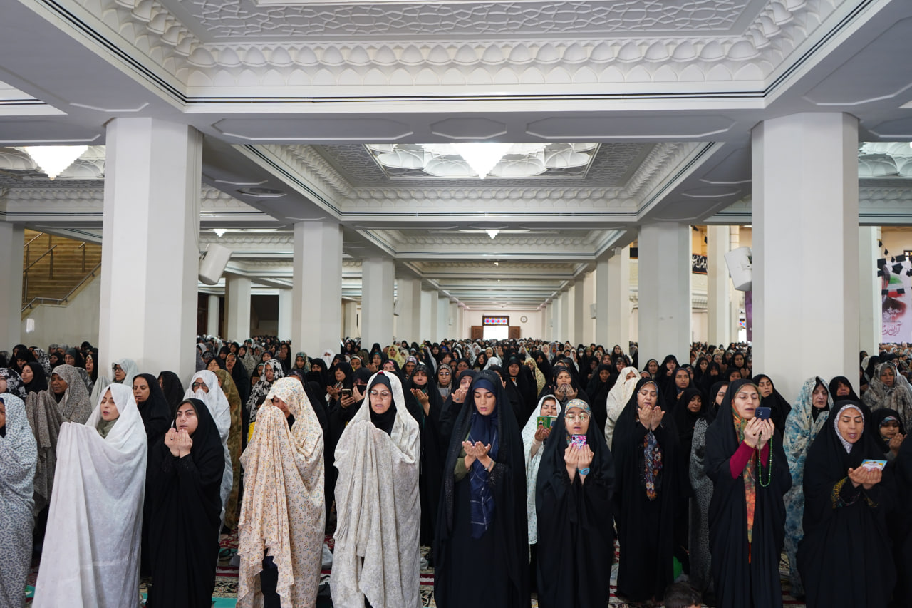 photo 2026 03 21 08 36 41 - اقامه باشکوه نماز عید فطر در حرم مطهر حضرت شاهچراغ علیه&zwnj;السلام