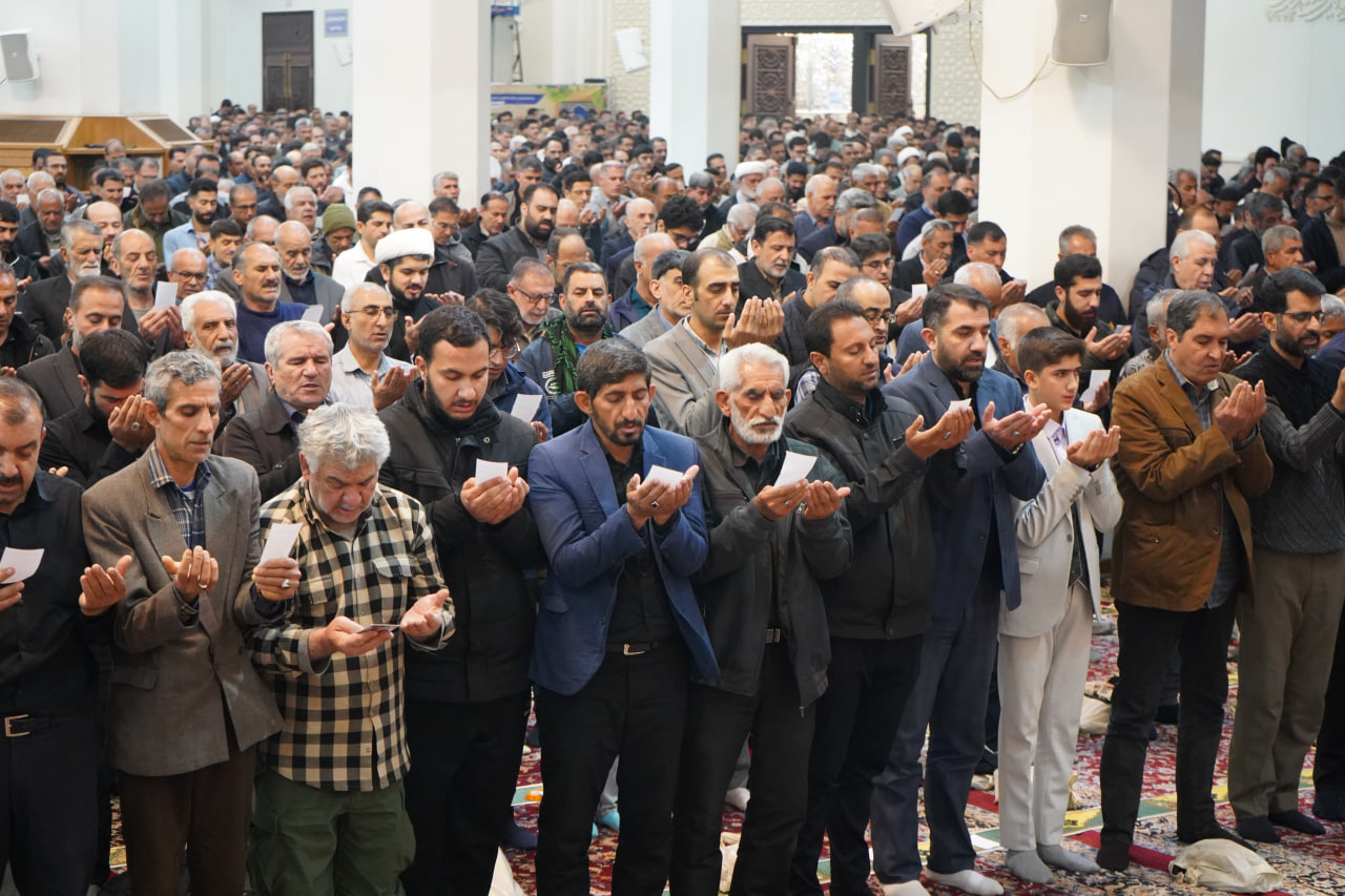 photo 2026 03 21 08 36 43 - اقامه باشکوه نماز عید فطر در حرم مطهر حضرت شاهچراغ علیه&zwnj;السلام