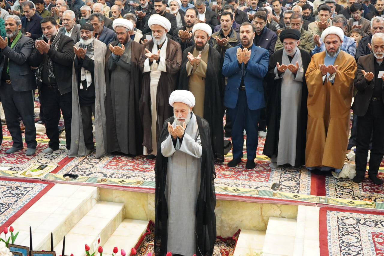 photo 2026 03 21 08 36 44 2 - اقامه باشکوه نماز عید فطر در حرم مطهر حضرت شاهچراغ علیه&zwnj;السلام